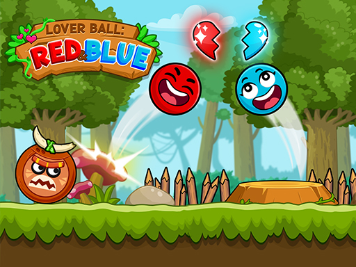 Red And Blue Ball Cupid Love 